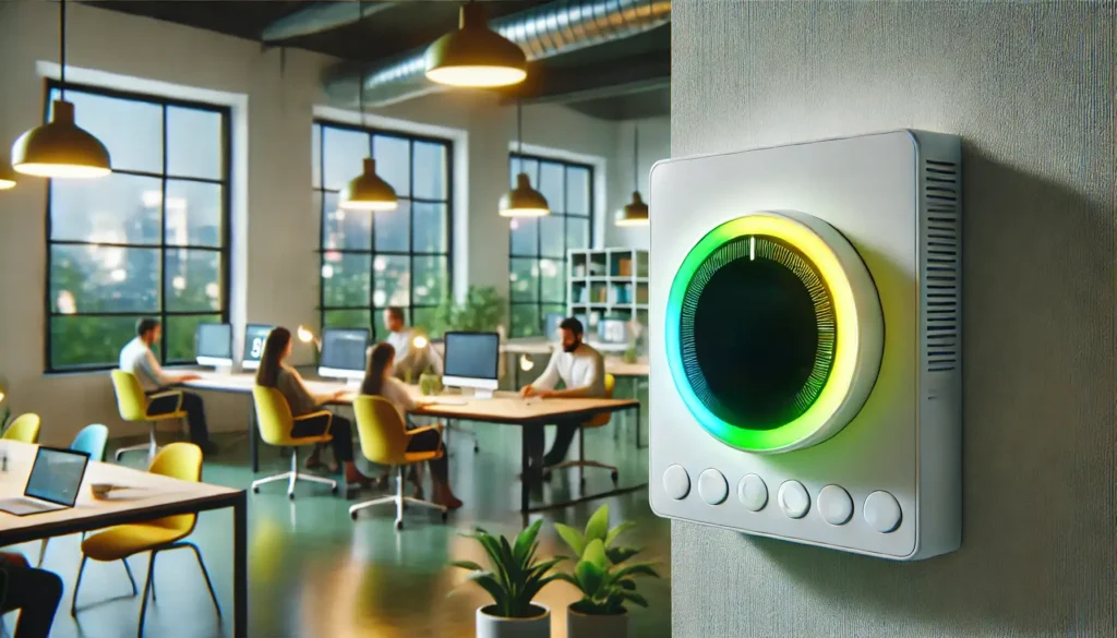 office air quality sensgreen, energy management