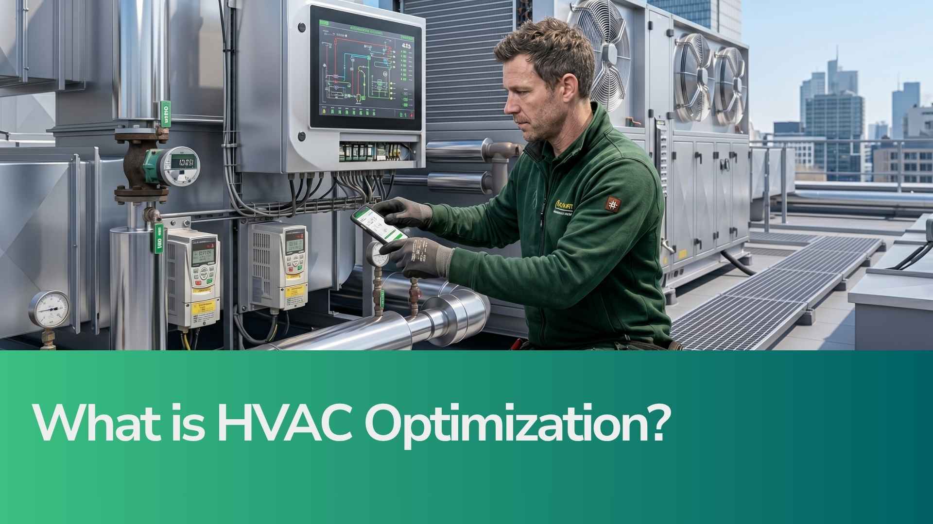 What Is HVAC Optimization? A Practical Guide for Existing Buildings 1 Before: Inefficient cooling; After: Optimized airflow